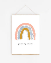 Load image into Gallery viewer, YOU ARE MY SUNSHINE RAINBOW PRINT